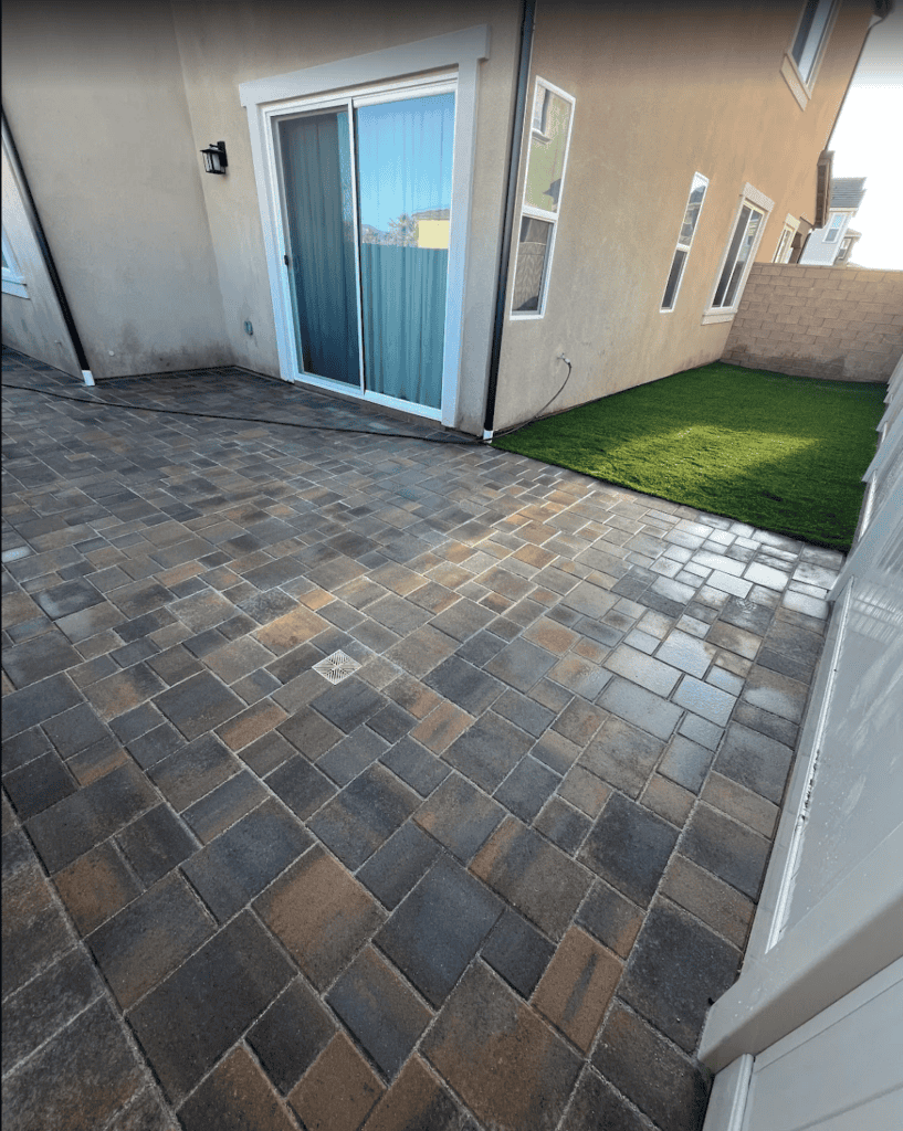 Backyard remodel