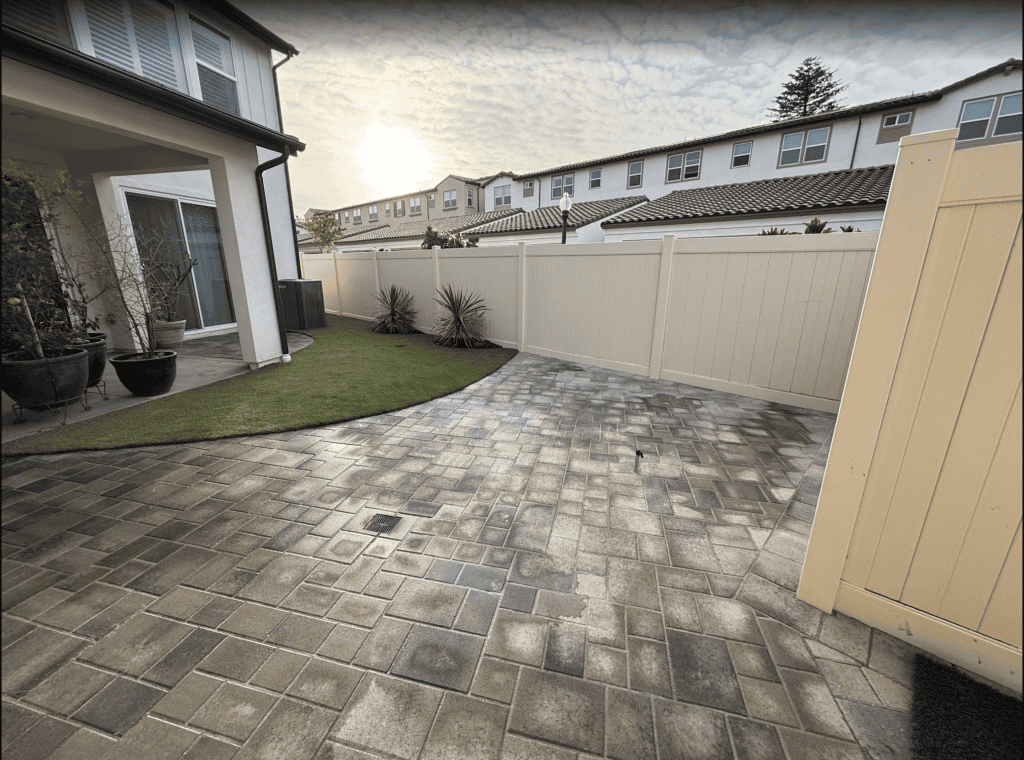 Backyard remodel