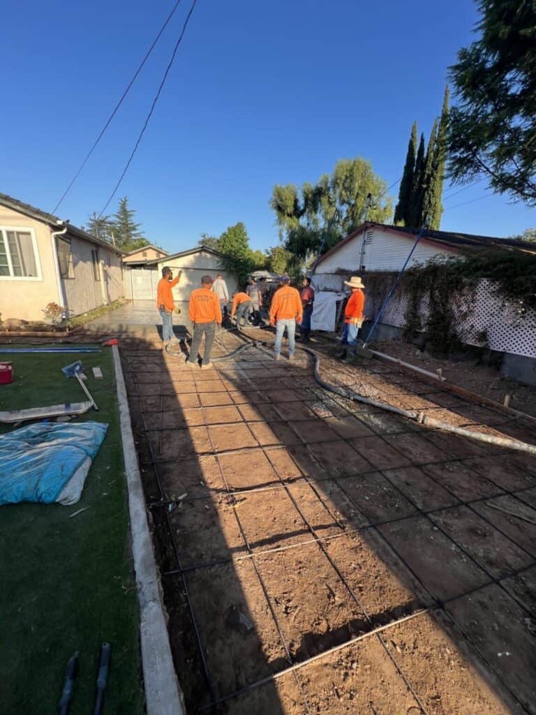 Concrete, before