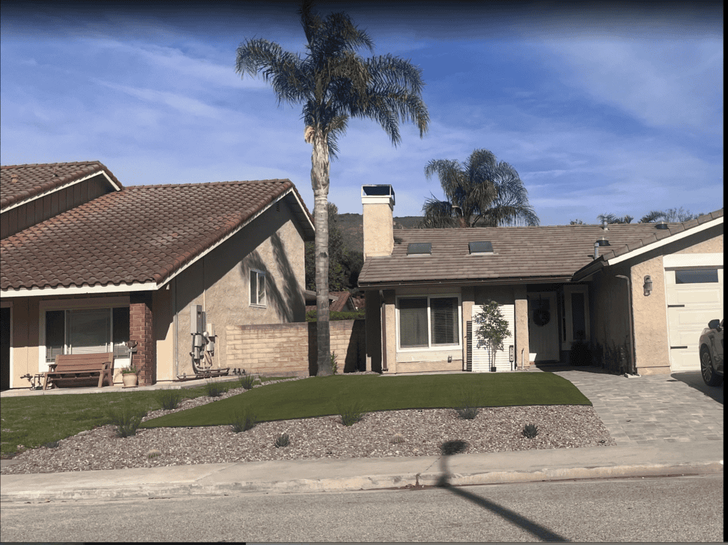 Front yard remodel, after